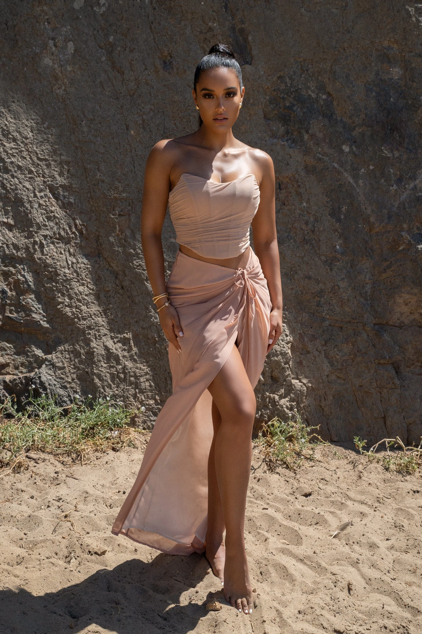 Tan Taste Of Summer Skirt Set 6 Tan Taste Of Summer Skirt Set - Image 6