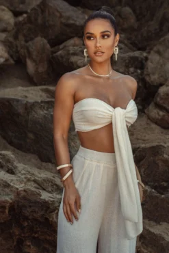 Off White Arya Two Piece Set -Trendify Store SUMMER5 PART1 18