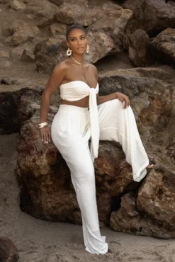 Off White Arya Two Piece Set -Trendify Store SUMMER5 PART1 25