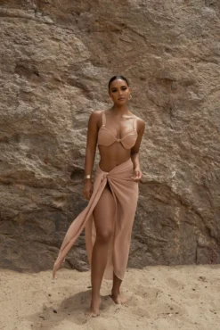 Tan Uncharted Waters Sarong -Trendify Store SUMMER5 PART2 124 84a45abc f7c7 4170 88b2 036655d64f35