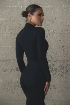 Black Galilea High Neck Jumpsuit 27 Black Galilea High Neck Jumpsuit -Trendify Store WINTER2021 PART1 273