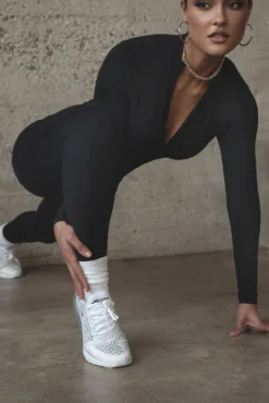 Black Galilea High Neck Jumpsuit 22 Black Galilea High Neck Jumpsuit -Trendify Store WINTER2021 PART1 289