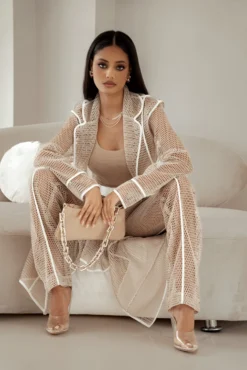 Tan/Tan Bexley Coat -Trendify Store WINTER2022 PART2 116